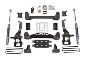BDS Suspension - BDS 4 Inch Lift Kit | Ford F150 2WD (2015-2020) | 4 Inch Block Kit w/ NX2 Nitro Series Shocks - Image 1