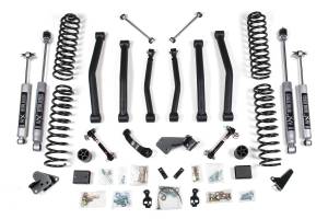 BDS 4.5 Inch Lift Kit | Jeep Wrangler JK (2007-2011) 4-Door | FOX 2.5 Performance Elite Shocks w/ Sway Bar Disconnects