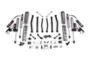 BDS Suspension - BDS 4.5 Inch Lift Kit | Jeep Wrangler JK (2007-2011) 4-Door | FOX 2.5 Performance Elite Shocks w/ Sway Bar Disconnects - Image 2