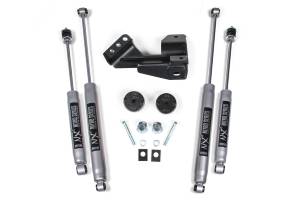 BDS 2 Inch Leveling Kit | Coil Spacer | Ford F250/F350 Super Duty (2017-2019) 4WD | w/ NX2 Nitro Series Shocks