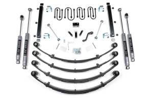 BDS 3.5 Inch Lift Kit | Jeep Wrangler YJ (1987-1995) | Heavy Duty Leaf Springs