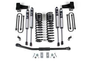 BDS Suspension - BDS 2.5 Inch Lift Kit | Ford F250/F350 Super Duty (2011-2016) 4WD Diesel | 4 Inch Block Kit | FOX 2.0 Performance Series - Image 2