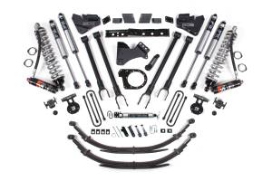 BDS Suspension - BDS 7 Inch 4-Link Lift Kit | FOX 2.5 PE Coil-Over Conversion | Ford F250/F350 Super Duty (2020-2022) 4WD Diesel | Leaf Springs w/ FOX 2.0 Performance Series Rear Shocks - Image 2