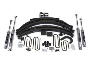 BDS Suspension - BDS 4 Inch Lift Kit | 1977-1987 Chevy/GMC 3/4 Ton Truck & Suburban 4WD | Rear Leaf Springs | NX2 Nitro Series - Image 2