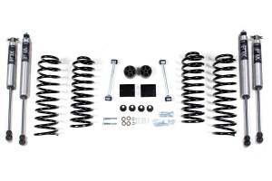 BDS Suspension - BDS 2 Inch Lift Kit | Coil Spring | Jeep Wrangler JK (2007-2011) 4-Door | w/ FOX 2.0 Performance Series Shocks - Image 2