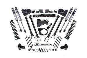 BDS Suspension - BDS 7 Inch Lift Kit w/ 4-Link | Ford F250/F350 Super Duty (2020-2022) 4WD Diesel | FOX 2.0 Performance Series Shocks - Image 2