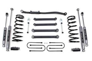 BDS 3 Inch Lift Kit | Dodge Ram 2500 (2003-2013) & 3500 (2003-2012) 4WD Gas | 4 Inch Axle | FOX 2.0 Performance Series