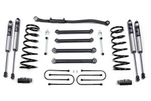 BDS Suspension - BDS 3 Inch Lift Kit | Dodge Ram 2500 (2003-2013) & 3500 (2003-2012) 4WD Gas | 4 Inch Axle | FOX 2.0 Performance Series - Image 2