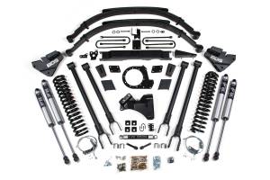 BDS Suspension - BDS 9 Inch (Gas) / 8 Inch (Diesel) 4-Link Lift Kit | Ford F250/F350 Super Duty (2020-2022) 4WD | FOX 2.0 Performance Series Shocks - Image 2
