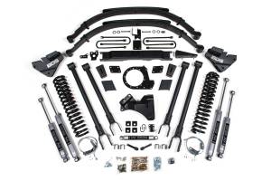 BDS 9 Inch 4-Link Lift Kit | Ford F250/F350 Super Duty (2020-2022) 4WD Diesel | w/ NX2 Nitro Series Shocks