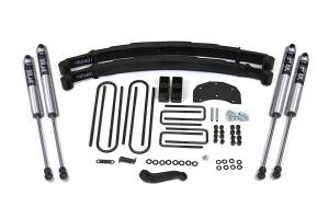 BDS Suspension - BDS 4 Inch Lift Kit | 1980-1996 Ford F350 Monobeam 4WD | w/ FOX 2.0 Performance Series Shocks - Image 2