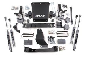 BDS 4.5 Inch Lift Kit | 1999-2006 Chevy Silverado / GMC Sierra 1500 4WD | 5 Inch Block Kit | NX2 Nitro Series Shocks