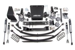 BDS Suspension - BDS 4.5 Inch Lift Kit | 1999-2006 Chevy Silverado / GMC Sierra 1500 4WD | Rear Leaf Springs | FOX 2.0 Performance Series Shocks - Image 2