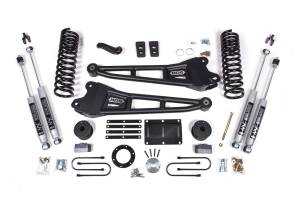 BDS 5.5 Inch Radius Arm Lift Kit | 2013-2018 Ram 3500 4WD Gas w/ Rear Air Ride | NX2 Nitro Series Shocks