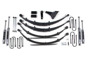 BDS Suspension - BDS 6 Inch Lift Kit | 1999-2004 Ford F250/F350 Super Duty 4WD | Square U-Bolts Mfg Prior to 2-28-99 | Rear Leaf Springs | NX2 Nitro Series - Image 2