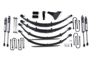 BDS Suspension - BDS 6 Inch Lift Kit | 1999-2004 Ford F250/F350 Super Duty 4WD | Radius U-Bolts | Rear Leaf Springs | FOX 2.0 Performance Series - Image 2