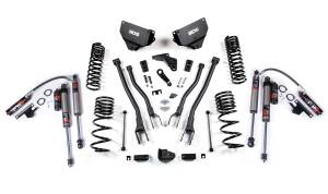 BDS Suspension - BDS 4 Inch Lift Kit w/ 4-Link | Ram 2500 (2014-2018) 4WD Gas | FOX 2.5 Performance Elite Shocks - Image 2