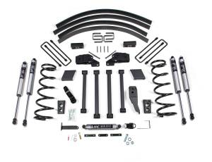 BDS Suspension - BDS 5 Inch Lift Kit | 2000-2002 Dodge Ram 2500/3500 4WD | Block Kit Without Factory Overload | FOX 2.0 Performance Series - Image 2
