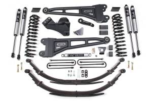 BDS Suspension - BDS 6 Inch Lift Kit w/ Radius Arm | Ford F250/F350 Super Duty (2005-2007) 4WD Gas | 6 Inch Rear Leaf Springs | FOX 2.0 Performance Series - Image 2