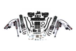 BDS Suspension - BDS 4 Inch Lift Kit w/ 4-Link Conversion | Ram 2500 (2019-2024) 4WD Diesel | FOX 2.5 Performance Elite Shocks - Image 2