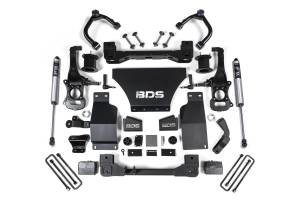 BDS Suspension - BDS 4 Inch Lift Kit | Chevy Silverado & GMC Sierra 1500 (2019-2024) 4WD Gas | FOX 2.0 Rear / Strut Spacer Front - Image 2