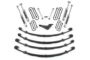 BDS Suspension - BDS 4 Inch Lift Kit | 2000-2005 Ford Excursion 4WD | Leaf Spring Rear | NX2 Nitro Series - Image 2