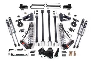 BDS 4 Inch Lift Kit w/ 4-Link | FOX 2.0 Performance Series | Ford F350 Super Duty DRW (2017-2019) 4WD Diesel