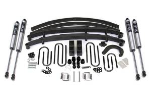 BDS Suspension - BDS 4 Inch Lift Kit | 1988-1991 Chevy/GMC 3/4 Ton Truck & Suburban 4WD | 4 Inch Block Kit w/ Add-A-Leaf | FOX 2.0 Performance Series - Image 2