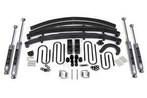 BDS Suspension - BDS 4 Inch Lift Kit | 1988-1991 Chevy/GMC 3/4 Ton Truck & Suburban 4WD | 4 Inch Block Kit w/ Add-A-Leaf | NX2 Nitro Series - Image 2