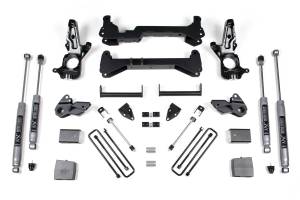 BDS 6 Inch Lift Kit | Chevy Silverado & GMC Sierra 2500HD (2001-2010) 2WD | Carrier Below Crossmember | NX2 Nitro Series