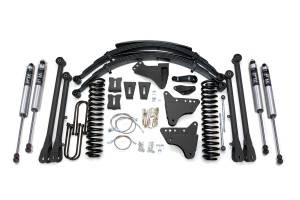 BDS Suspension - BDS 8 Inch Lift Kit w/ 4-Link | Ford F250/F350 Super Duty (2005-2007) 4WD Diesel | FOX 2.0 Performance Series Shocks - Image 2