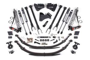BDS Suspension - BDS 5 Inch Lift Kit w/ 4-Link & FOX 2.5 Coil-Over | Ford F250/F350 Super Duty (2020-2022) 4WD Diesel | Leaf Springs | FOX 2.0 Performance Series Rear - Image 2