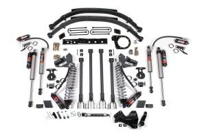BDS Suspension - BDS 5 Inch Lift Kit w/ 4-Link & FOX 2.5 Coil-Over | Ford F250/F350 Super Duty (2020-2022) 4WD Diesel | Leaf Springs | FOX 2.5 Performance Elite Rear - Image 2