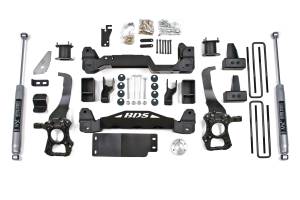 BDS Suspension - BDS 4 Inch Lift Kit | Ford F150 (2015-2020) 4WD | 4 Inch Block Kit w/ FOX 2.0 Performance Series Shocks - Image 1
