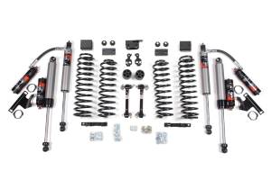 BDS Suspension - BDS 3 Inch Lift Kit | 2007-2011 Jeep Wrangler JK 2-Door | FOX 2.5 Performance Elite Shocks w/ Disconnects - Image 2
