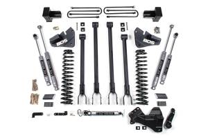 BDS Suspension - BDS 4 Inch Lift Kit w/ 4-Link | Ford F350 Super Duty DRW 4WD Diesel (2020-2022) | FOX 2.5 Performance Elite Shocks - Image 1