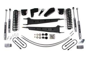 BDS Suspension - BDS 4 Inch Lift Kit w/ Radius Arms | Ford F100/F150 (1980-1996) 4WD | Dual Add-A-Leaf Kit Rear - Image 2