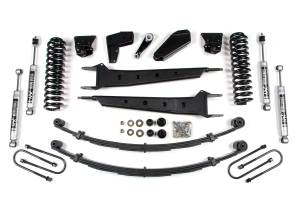 BDS Suspension - BDS 4 Inch Lift Kit w/ Radius Arms | Ford F100/F150 (1980-1996) 4WD | 2 Inch Leaf Springs Rear - Image 2
