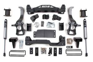 BDS Suspension - BDS 6 Inch Lift Kit | 2014 Ford F150 4WD | 5 Inch Block Kit w/ FOX 2.0 Performance Series Shocks - Image 2