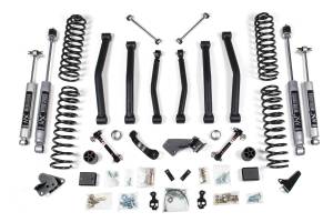 BDS 4.5 Inch Lift Kit | Jeep Wrangler JK (2012-2018) 4-Door | FOX 2.0 Performance Series Shocks w/ Disconnects