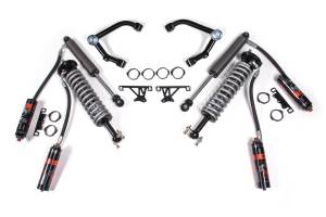 BDS 2 Inch Leveling Kit | FOX 2.0 Performance Series Rear Shocks | Chevy Silverado & GMC Sierra 1500 (2007-2018) 4WD | Aluminum / Stamped Steel Control Arm