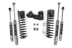 BDS 1-2 Inch Leveling Kit | Performance Spring | Ford F250/F350 Super Duty (2017-2026) 4WD | w/ NX2 Nitro Series Shocks