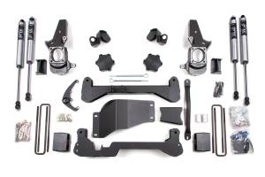 BDS Suspension - BDS 4.5 Inch Lift Kit | Chevy Silverado & GMC Sierra 2500HD/3500 (2001-2010) SRW 4WD | FOX 2.0 Performance Series | Narrow Track Knuckle - Image 2