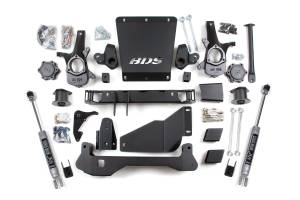 BDS Suspension - BDS 4 Inch Lift Kit | Chevy/GMC Avalanche, Suburban, Tahoe & Yukon 1500 (2000-2006) 4WD | Auto Ride Equipped - Image 2
