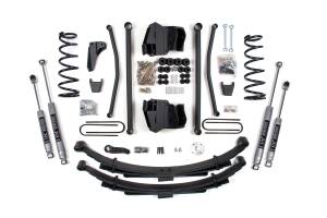 BDS Suspension - BDS 6 Inch Long Arm Lift Kit | 2009-2013 Dodge Ram 2500 4WD Gas | Leaf Springs | 4 Inch Axle | NX2 Nitro Series - Image 2