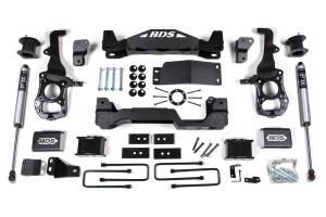 BDS Suspension - BDS 6 Inch Lift Kit | Ford F150 (2021-2026) 4WD | 5 Inch Block Kit | FOX 2.0 Performance Series Shocks - Image 2