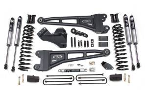 BDS Suspension - BDS 4 Inch Lift Kit w/ Radius Arm | Ford F250/F350 Super Duty (2008-2010) 4WD Diesel | Block Kit With Factory Overload | FOX 2.0 Performance Series - Image 2