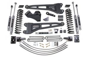 BDS Suspension - BDS 6 Inch Lift Kit w/ Radius Arm | Ford F250/F350 Super Duty (2005-2007) 4WD Diesel | 4 In Block Kit + Add-A-Leaf w/ Overload | NX2 Nitro Series - Image 2