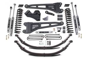 BDS Suspension - BDS 6 Inch Lift Kit w/ Radius Arm | Ford F250/F350 Super Duty (2005-2007) 4WD Diesel | 6 In Rear Leaf Springs | NX2 Nitro Series - Image 2