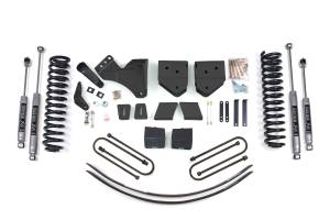BDS Suspension - BDS 6 Inch Lift Kit | Ford F250/F350 Super Duty (2005-2007) 4WD Gas | 3 Inch Block Kit + Add-A-Leaf Without Overload | NX2 Nitro Series - Image 2